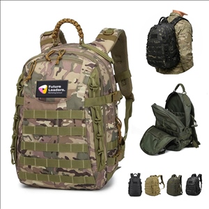 35L MOLLE Tactical Backpack with Dual Main Compartments & Laptop Sleeve